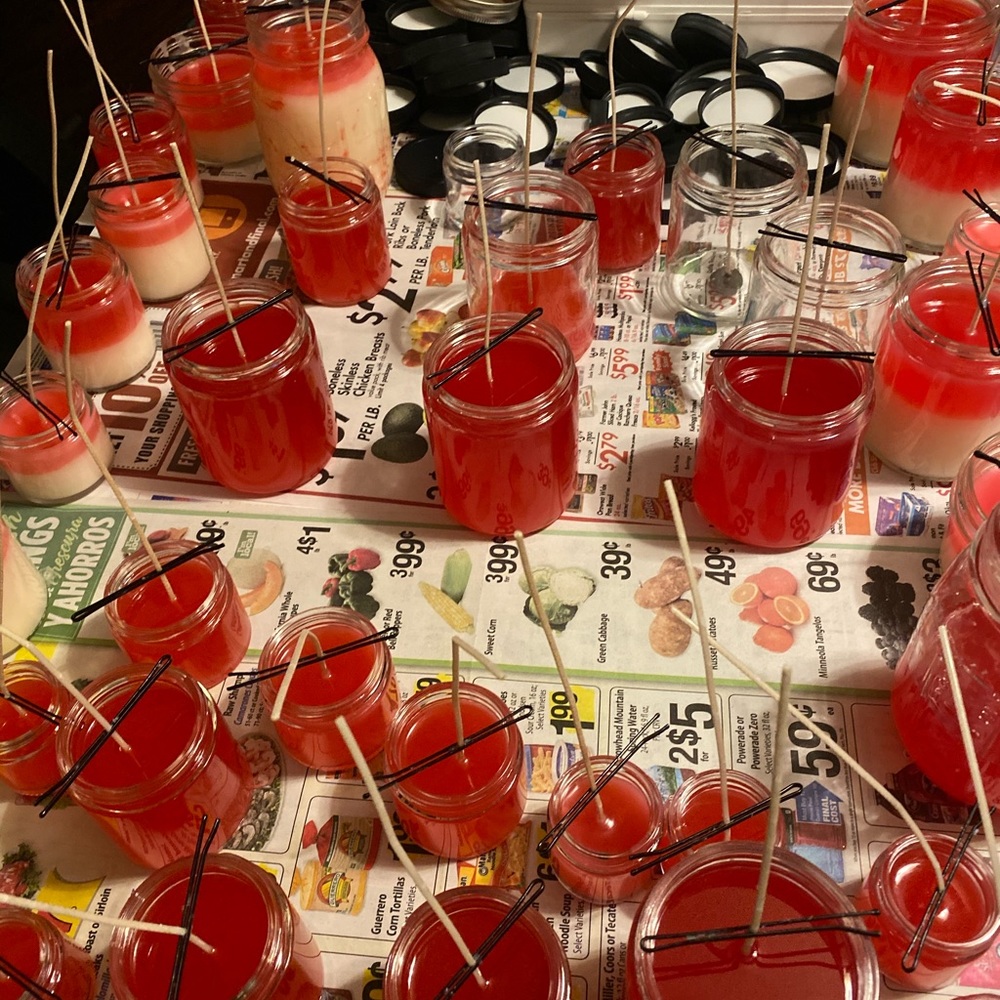 Homemade Candles - Picture 2 of 3